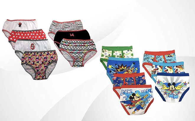Kids Underwear 7-Piece Sets $10.99