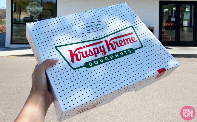 Krispy Kreme Glazed Dozen $1 with Any Dozen Purchase