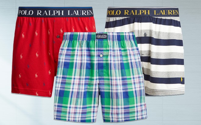 Polo Ralph Lauren Men's Boxers $11!