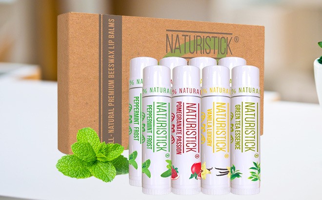 Naturistick Lip Balm 8-Pack $6.64