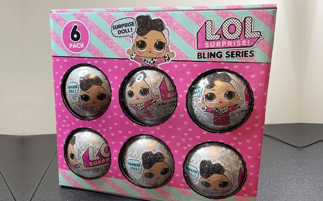 L.O.L Surprise 6-Pack Doll Set $40 Shipped