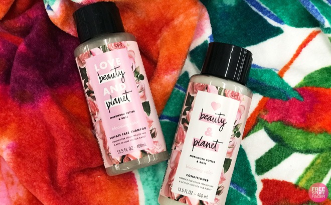 2 FREE Love Beauty and Planet Hair Care Products!