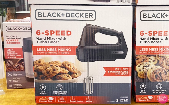 Black+ Decker Hand Mixer $25!