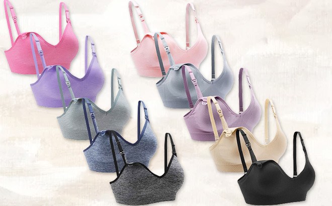 5-Pack Nursing Bra $36 Shipped (Reg $60)