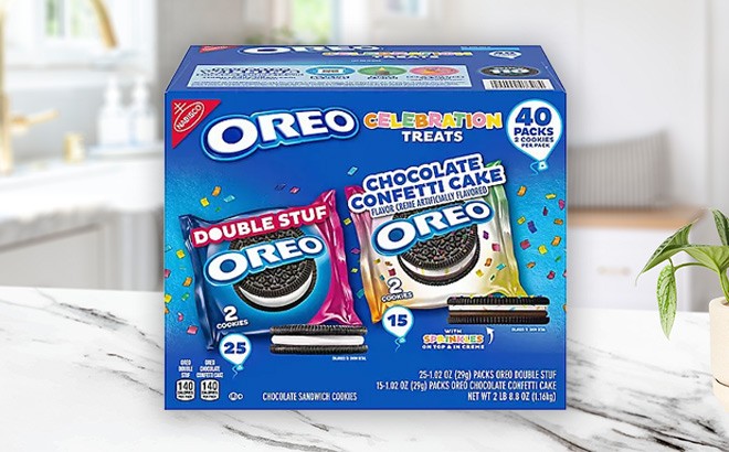 Oreo 40-Count Variety Pack $11.98!