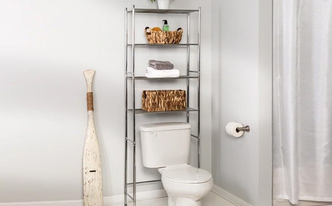 Over the Toilet Rack $31