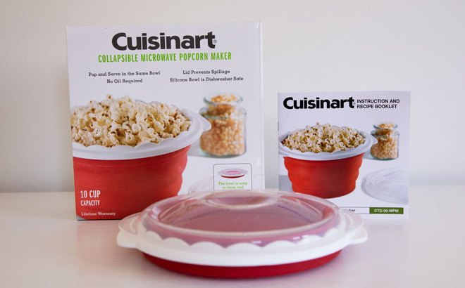 Cuisinart Microwave Popcorn Maker $12