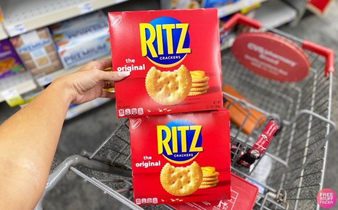 Ritz Crackers (18 Stacks) $7.98 at Amazon