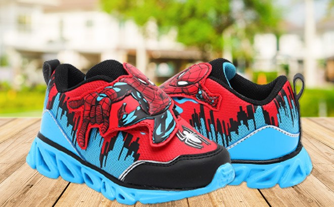 Spiderman Light Up Shoes 29.99 Shipped Free Stuff Finder