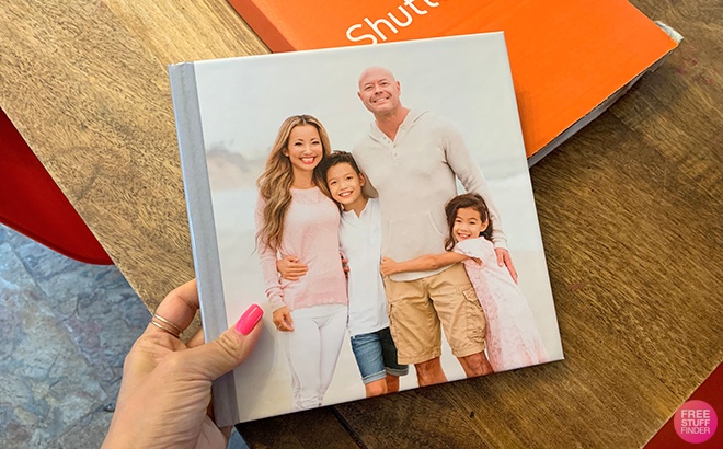 110-Page Shutterfly Photo Book $9.99 Shipped