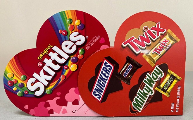 Skittles Heart Candy Box $2.52 (Reg $7)