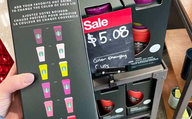 Target Clearance: Starbucks Color Changing Cups $5