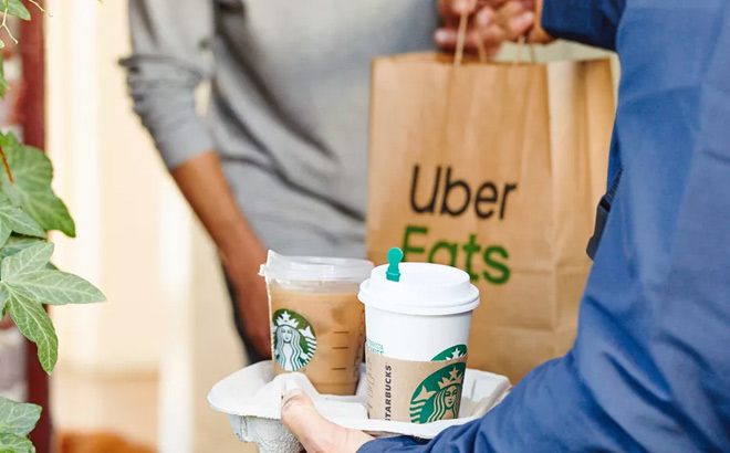 50% Off Starbucks via Uber Eats!