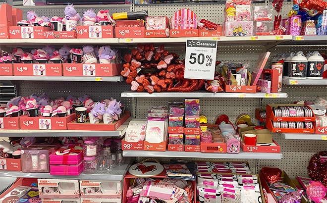 Walmart: 50% Off Valentine's Clearance