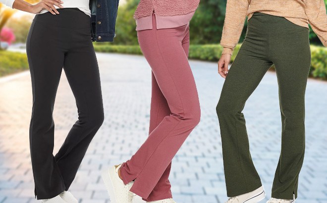 Women's High-Waisted Yoga Pants $10