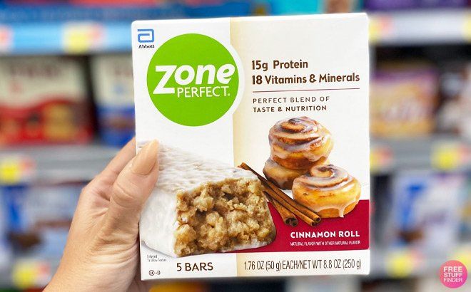 ZonePerfect 12-Count Bars 46¢!