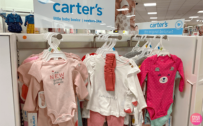 Carter's Baby Bodysuits $2.99 (Reg $14)