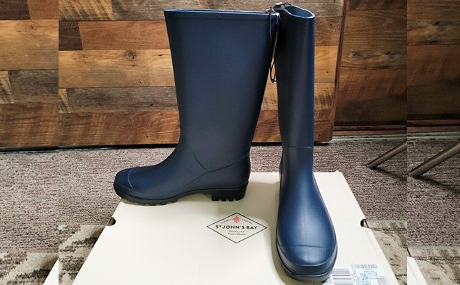 Women’s Tall Rain Boots $23 (Reg $70)