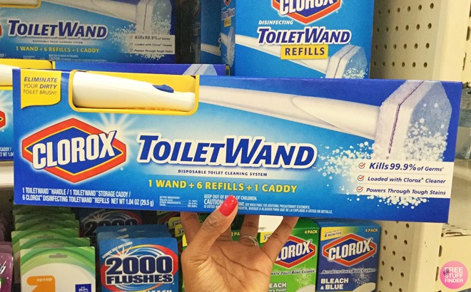 Clorox ToiletWand Cleaning System $8.91