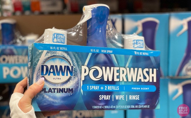 Dawn Dish Spray 3-Pack $7.99