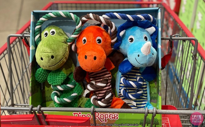 Dog Toys 3-Pack for $16.99