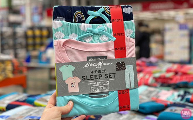 Kids 4-Piece PJ Sets $14.99