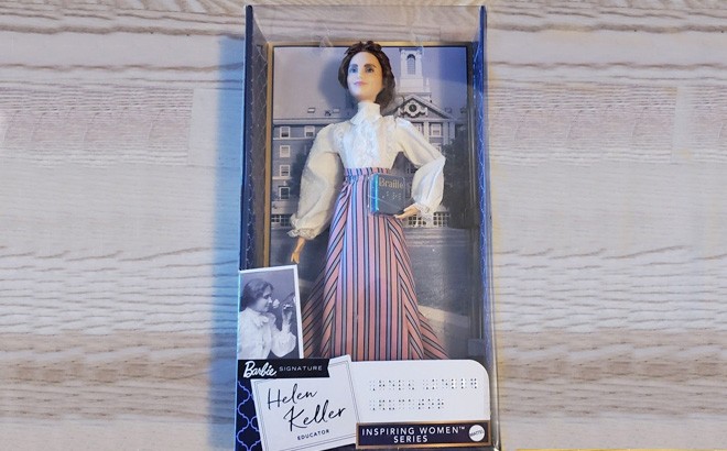 Barbie Helen Keller Doll $29