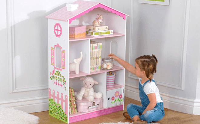 Kidkraft Dollhouse Bookcase $63