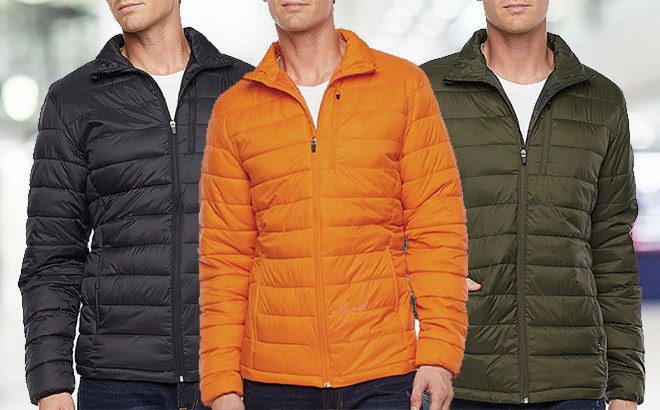 Men’s Puffer Jacket $35 (Reg $100)