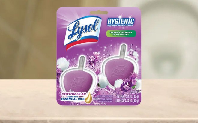 Lysol Toilet Bowl Cleaner 2-Pack for $2.32!