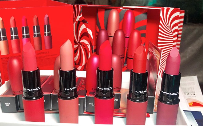 MAC Lipstick Set 5-Pack For $33.97 Shipped