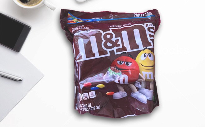 M&M's Milk Chocolate Candy, Party Size Bag