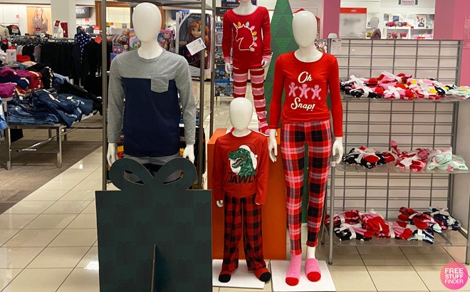 Pajamas for the Family from $2.99