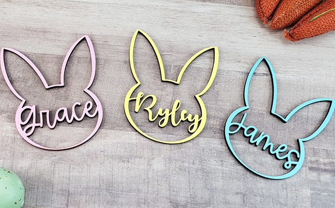 Personalized Easter Basket Tags $7.95 Shipped