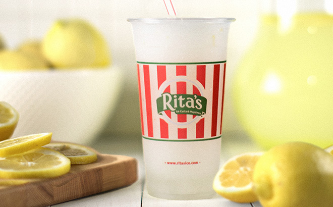 Rita’s Italian Ice Frozen Lemonade