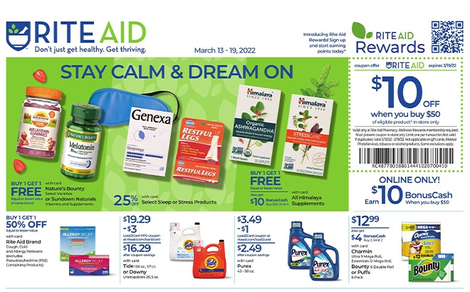 Rite Aid Ad Preview (Week 3/13 – 3/19)