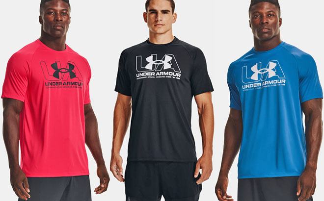 Under Armour Men's Tees $13.99 Shipped