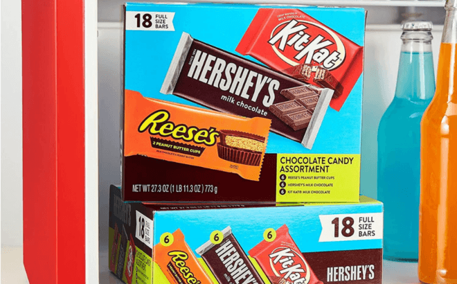 Hershey’s Chocolate Bars 18-Pack $14