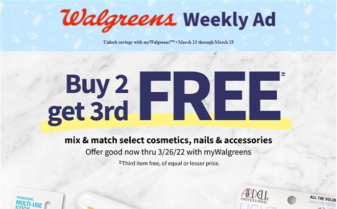 Walgreens Ad Preview (Week 3/13 – 3/19)