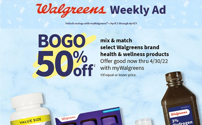 Walgreens Ad Preview (Week 4/3 – 4/9)