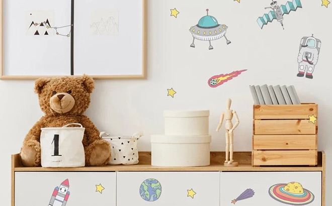 Peel & Stick Wall Stickers $11.99 Shipped