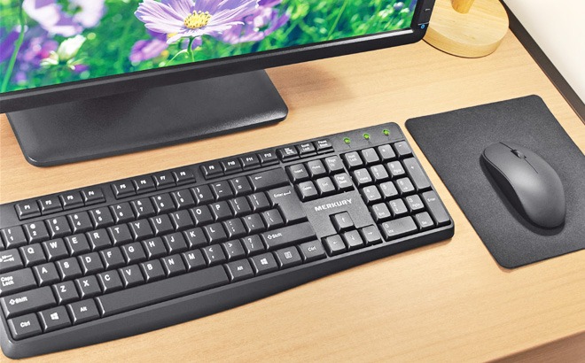 Wireless Keyboard, Mouse & Pad $16.99