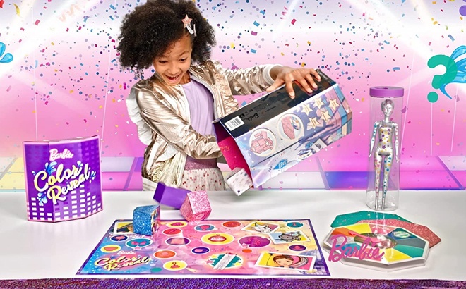 Barbie Color Reveal Game Set $27 Shipped