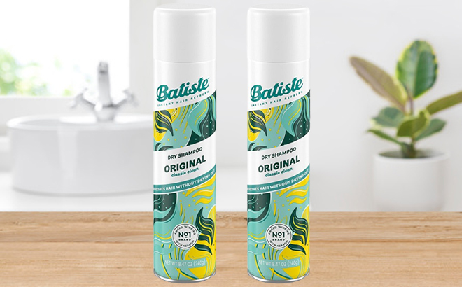 Batiste Dry Shampoo 2-Pack for $10!