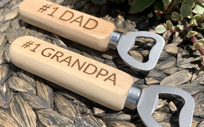 Father's Day Bottle Openers $10.99 Shipped