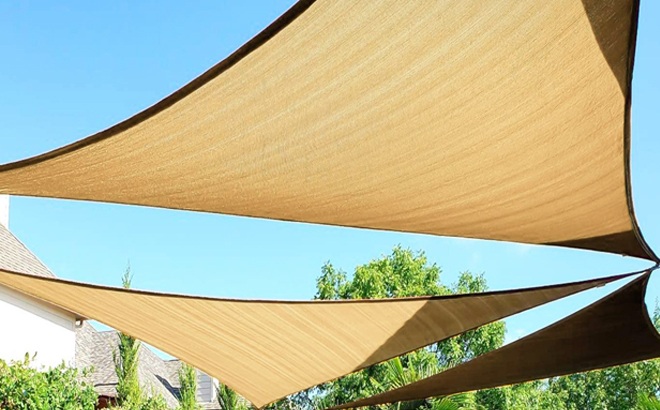 Sun Shade Sails Canopy $16.99