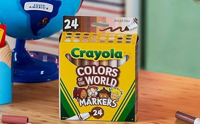 Crayola Markers 24-Count for $2.99!