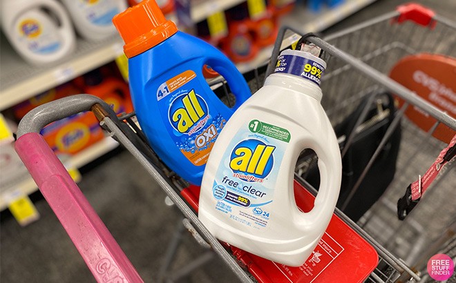 All Laundry Detergent 24-Loads for $1.99