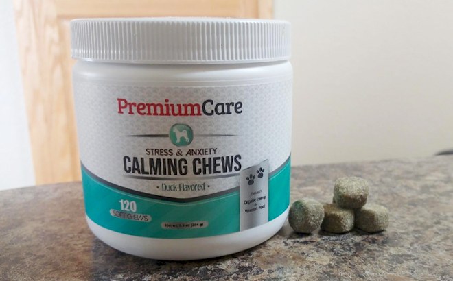 Dog Calming Chews 120-Count for $15