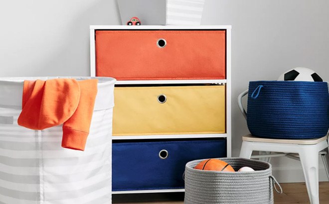 The Big One Kids Storage Drawers $47!